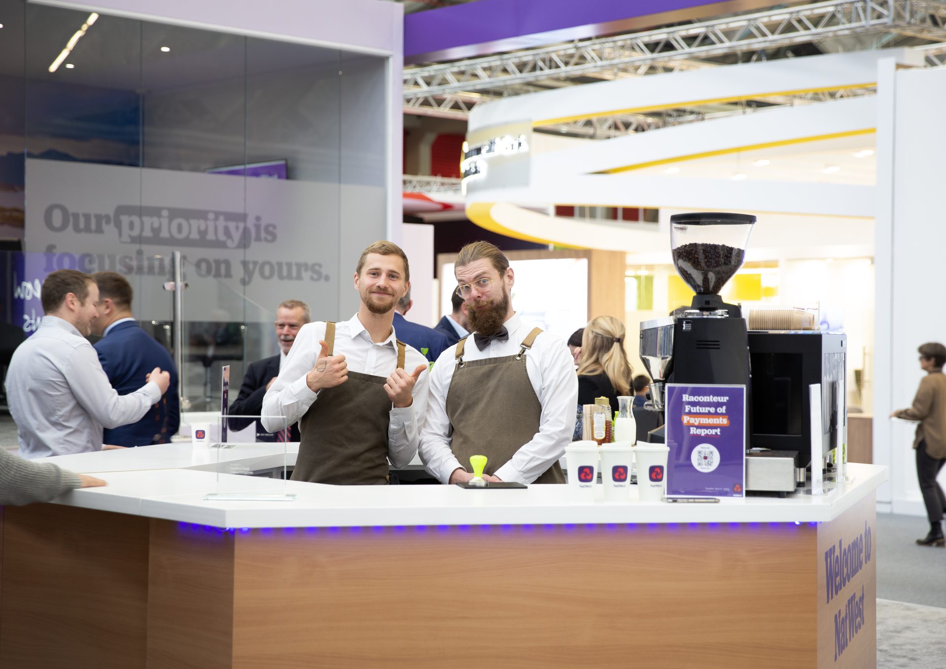 koffie op evenement