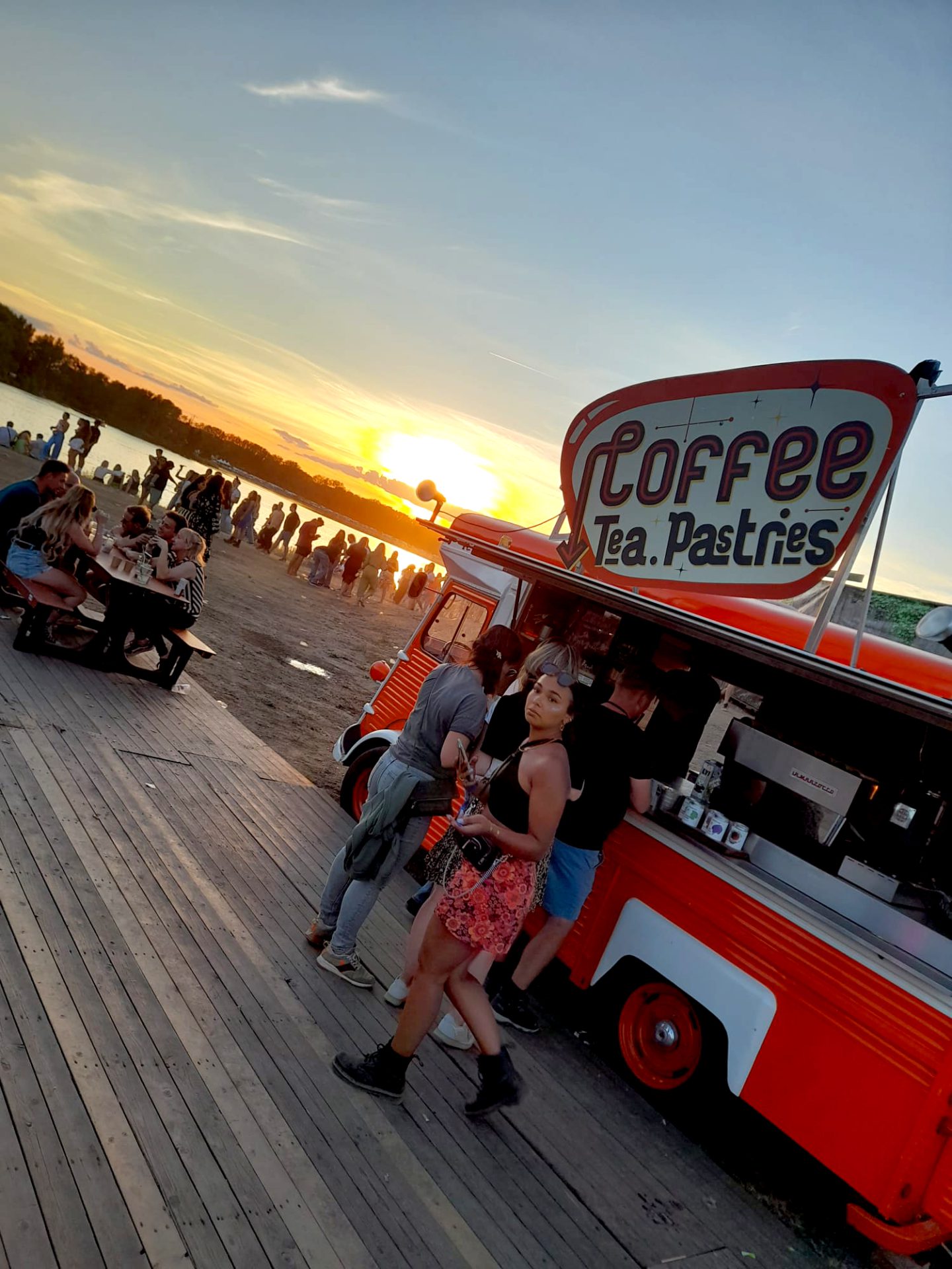 koffie truck op locatie