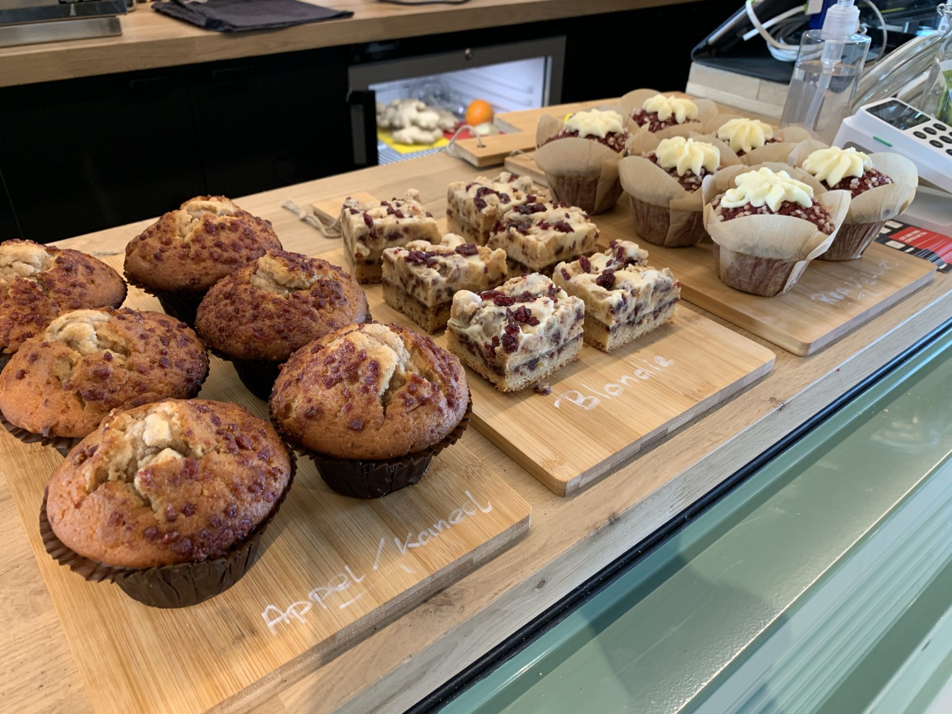 Zoetigheden en muffins