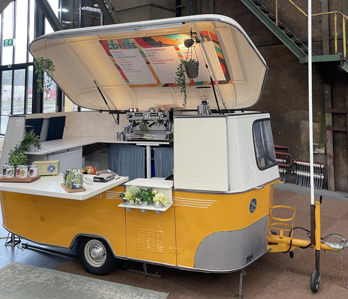 Eriba caravon koffie