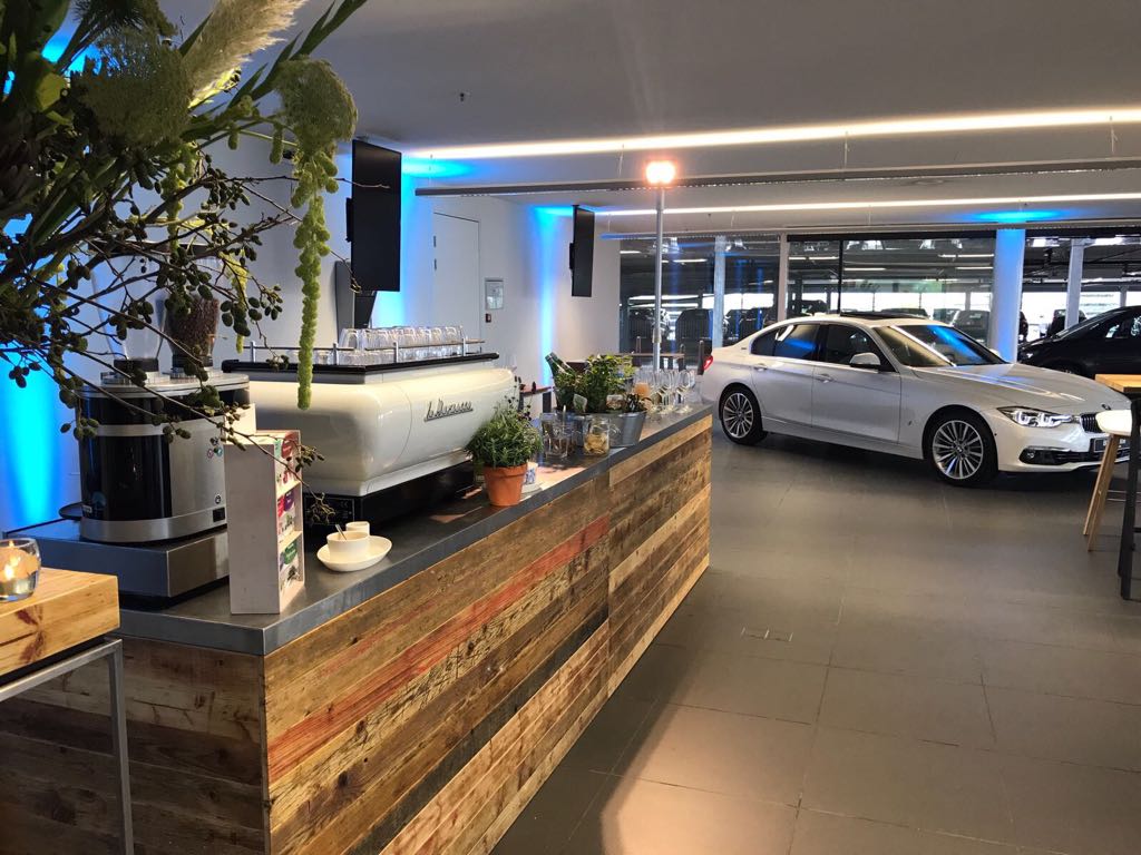 koffiecounter op evenement